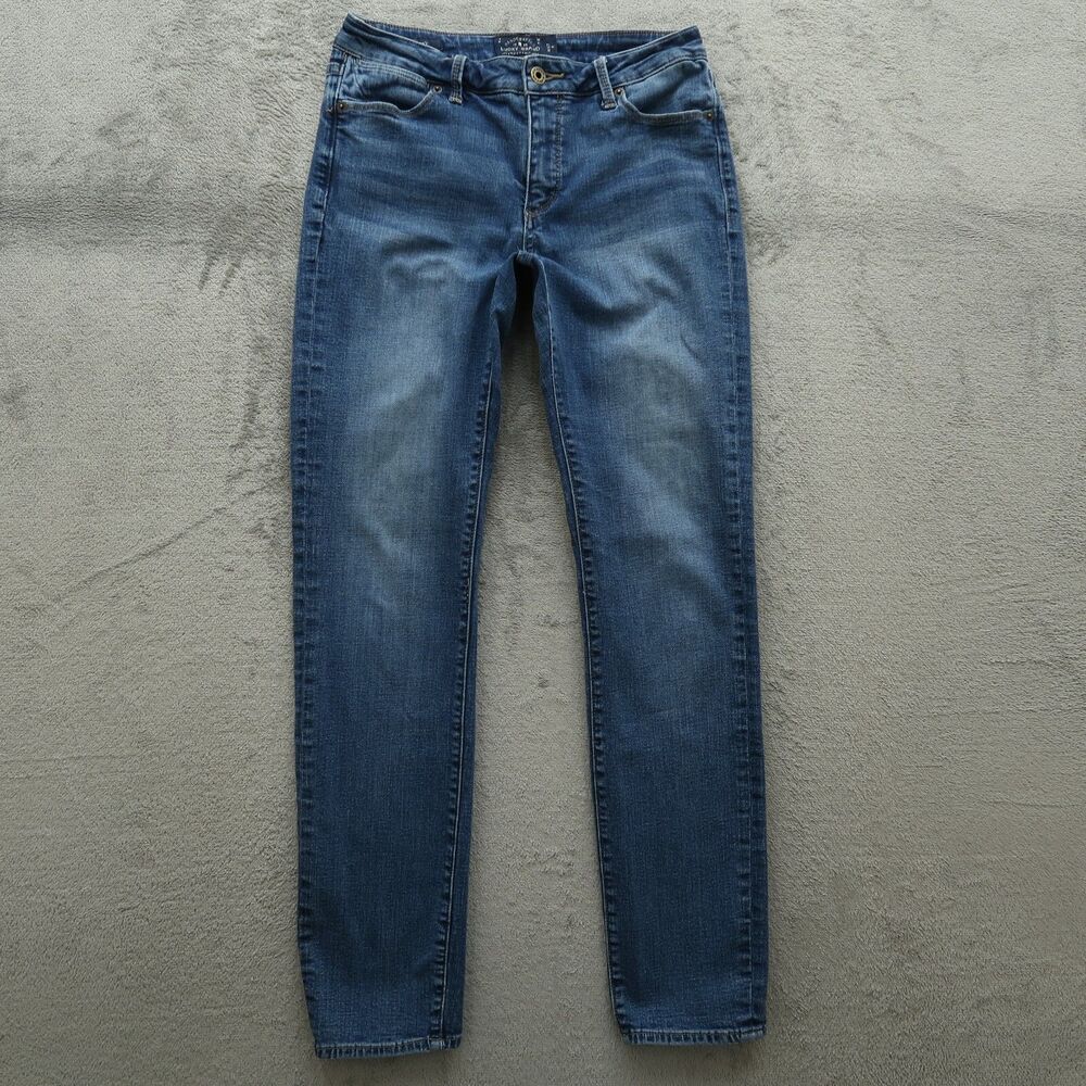Lucky Brand Jeans Women's Size 4R Blue Mid-Rise Hayden Skinny Denim 30" Inseam